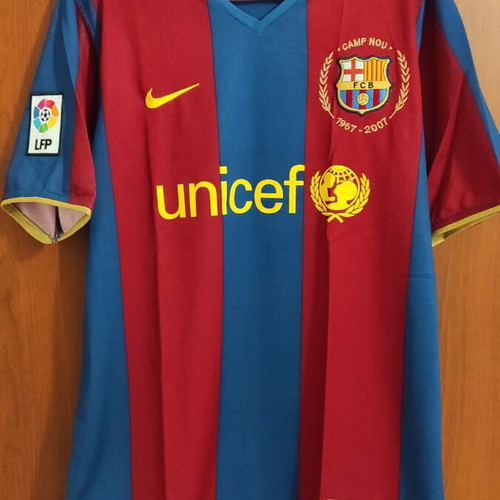 Barcelona 50th Anniversary Jersey Nike size M new, collectible