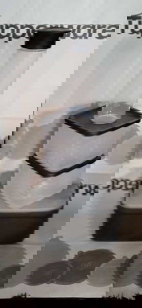 Σετ Δοχεία Αποθήκευσης και Μελιέρα tupperware