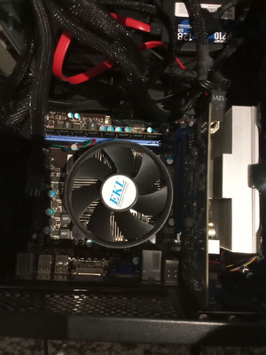 MSI H61M-P31 motherboard bundle with Intel i5 2320, 8GB RAM, NVIDIA GTX 650 1GB