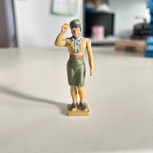 Athina Scout Soldier Figurine used, very rare