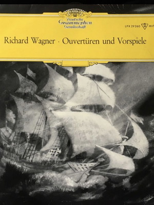 Ouvertüren Und Vorspiele Richard Wagner винил като нов, LP, 1958