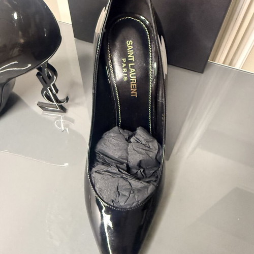 Saint Laurent Opyum patent pumps, black