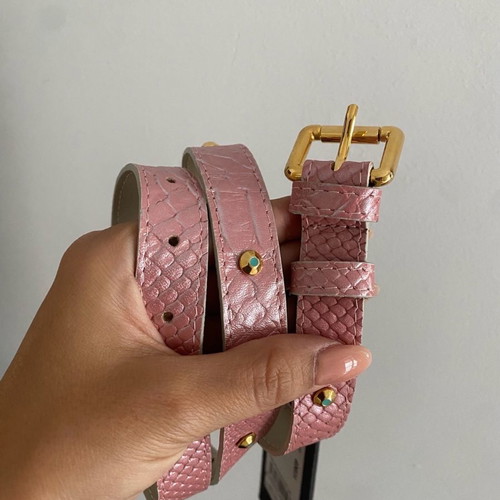 Gizia belt pink new, size 70-75