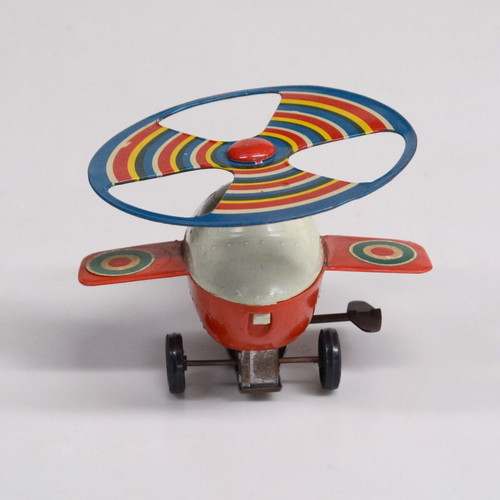 Greek Toy Amphibion used, hybrid with wings and propeller 1970's