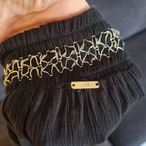 Toi Moi summer pants like new, size S, black