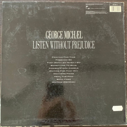 George Michael Listen Without Prejudice LP μεταχειρισμένο, pop