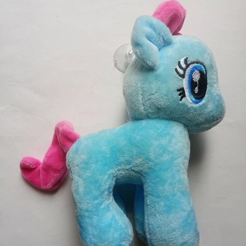 Disney Junior plush pony, blue, 23 cm