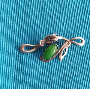 Vintage 60s -70s (ΕΣΣΔ) ασημένια καρφίτσα