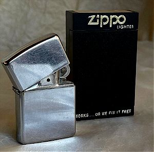 Zippo Bradford, PA - Made in USA. Γνήσιος αντιανεμικός αναπτήρας Zippo με το ξεχωριστό “κλικ”