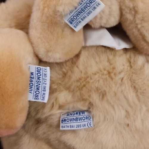 Forever Friends 3 plush bears like new Andrew Brownsword