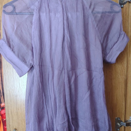Traffic People blouse, purple, size S