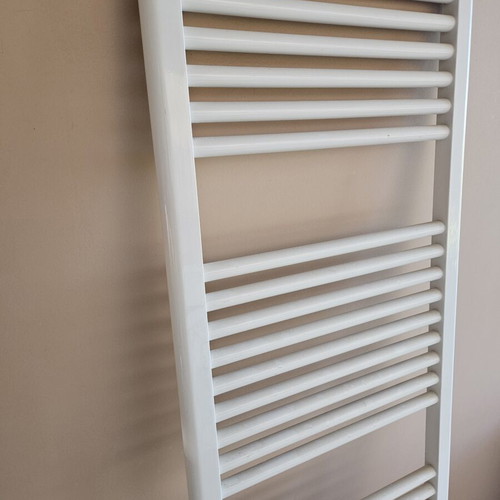 Bathroom towel warmer 180x50 cm like new, white