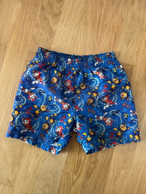 Nickelodeon swimsuit for boys 4-5 years like new, blue