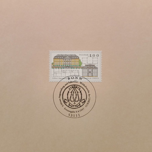 Germany 1997 stamp with Bonn first day cover