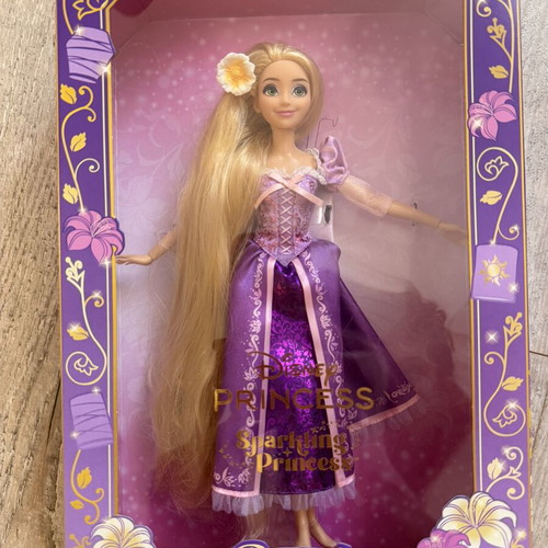 Disney Sparkling Princess Rapunzel collector doll by Mattel