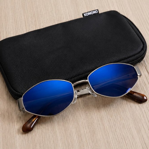 Komono sunglasses like new, white and purple