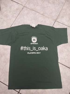 T-shirt Panathinaikos playoffs 2017, like new
