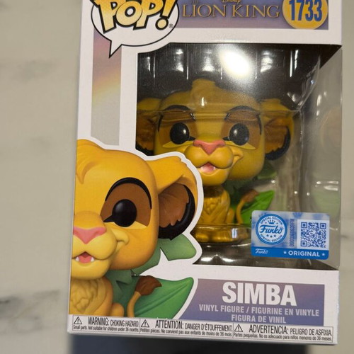 Funko Pop Simba Special Edition new