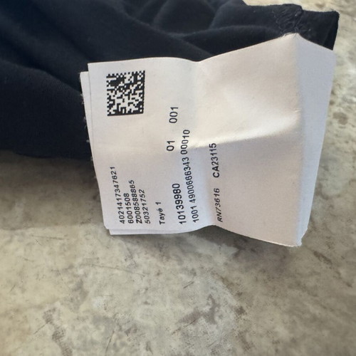 Hugo Boss T-shirt medium used, black, Boss Orange