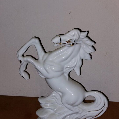Decorative horse porcelain vintage like new