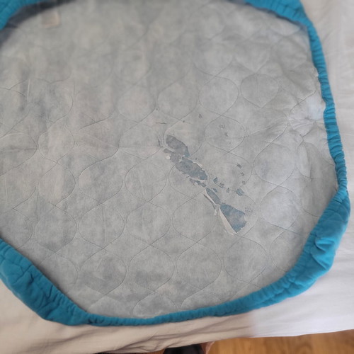 Washing machine cover, turquoise, new, from Lidl