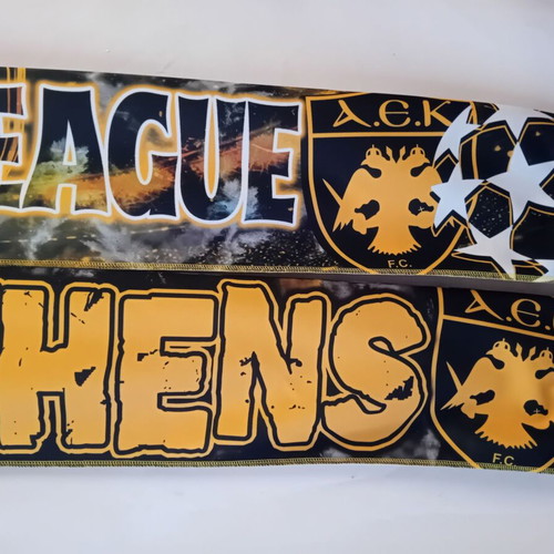 AEK Champions League 2026-2027 double-sided scarf