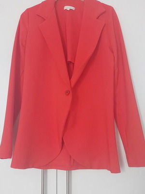 Blazer red like new, size S to M
