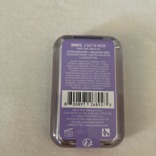 NYX Buttermelt Highlighter 5g, shade 01 No 1 Butta