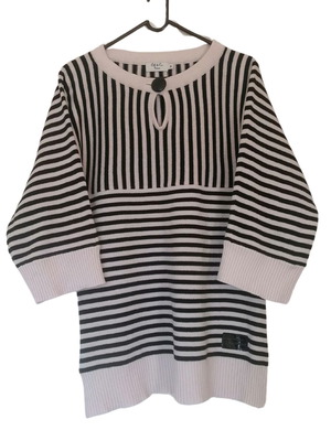 Cortefiel Small sweater like new, black and white