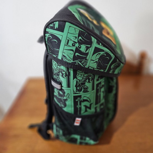 LEGO Ninjago School Backpack Green Ninja Lloyd like new