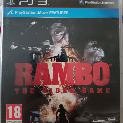 Rambo: The video game for PS3 like new, complete with manual