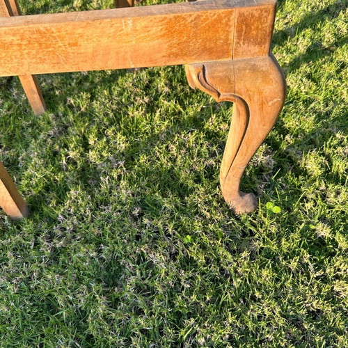 Vintage wooden chair, solid wood, restoration ready