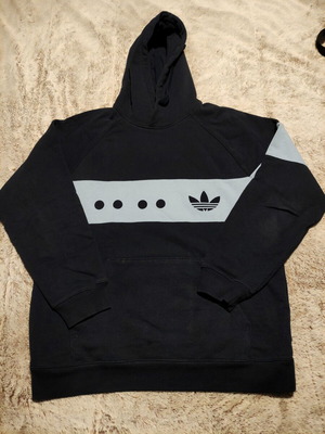 Adidas sweatshirt used, size Large, blue
