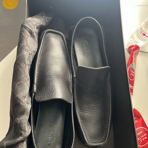 Gucci μοκασίνια μαύρα σαν καινούργια, νούμερο 42,5