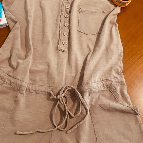 Jumpsuit Bobbi sand color, 100% cotton, like new, size M