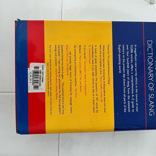 Dictionary of slang book - dictionary in good condition