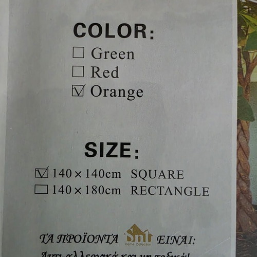 Tablecloths set of 8 new