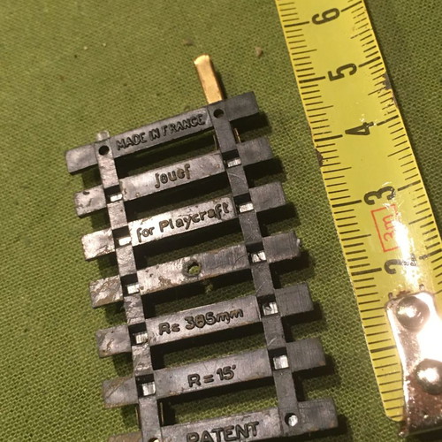 Jouef rails used, HO scale 1/87, set of 8 pieces