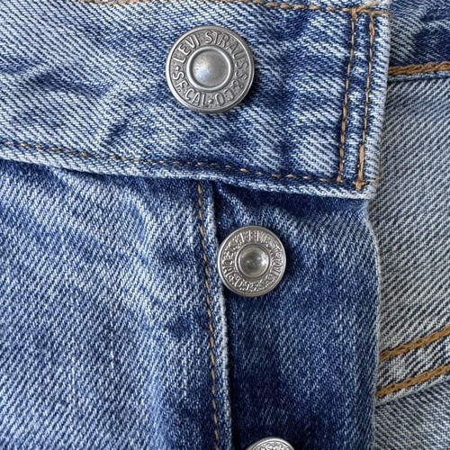 Levi's 501 Denim Shorts vintage, like new, blue, W27