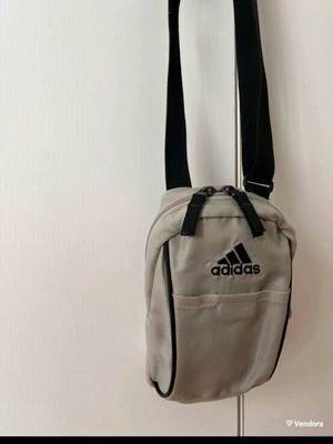 Adidas crossbody bag grey like new
