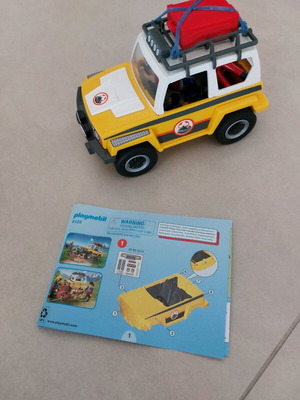 Playmobil планински спасителен автомобил като нов