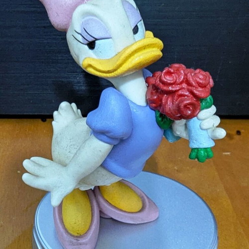Daisy Duck figure Disney 3D Collection like new