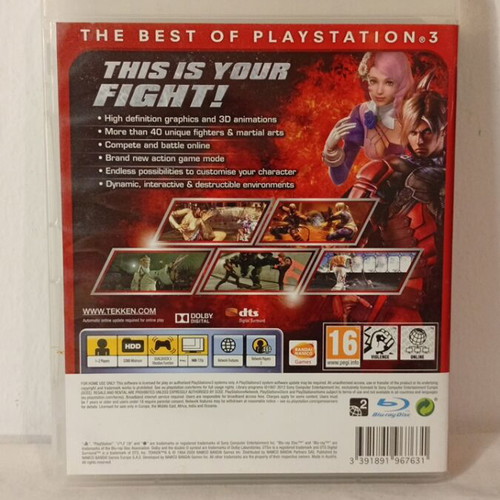 Tekken 6 PS3 game used