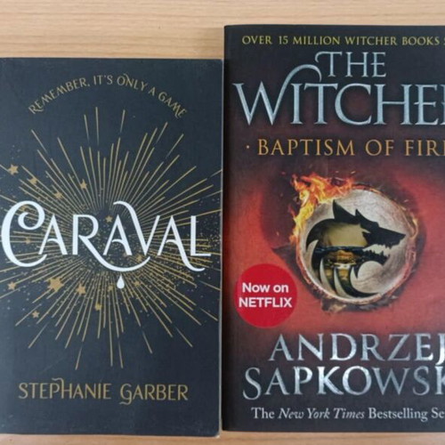 Caraval Pocket Edition book used, English