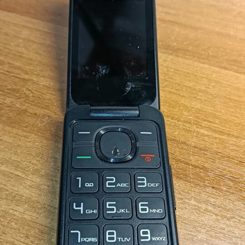 Alcatel mobile phone for parts with broken screen without battery