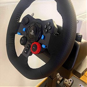 Τιμονιέρα Logitech G Wheel G29 Driving Force Racing με βάση Next Level Racing Wheel