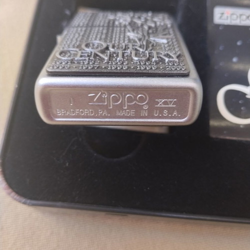 Zippo Our Century 1999 collectible lighter set