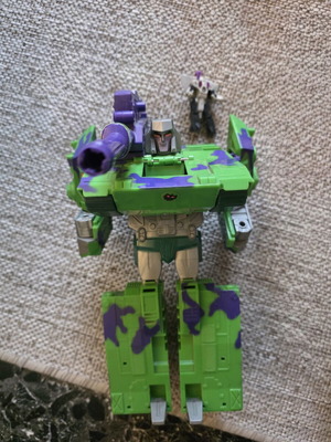 Transformer Megatron G2 green tank figure Hasbro 1992 vintage