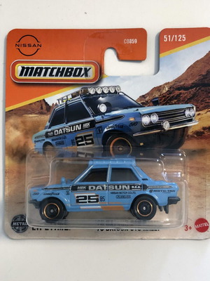 Matchbox Datsun 510 Rally '70 καινούργιο