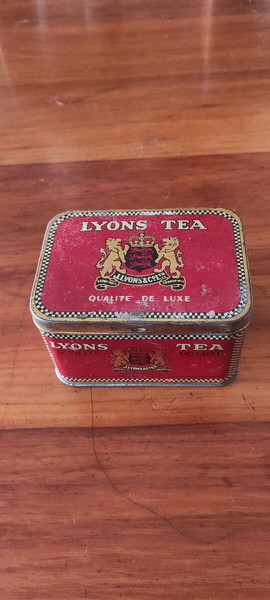 Lyons tea κουτί